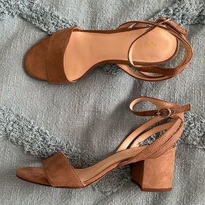 Nine West strapped suede sandals